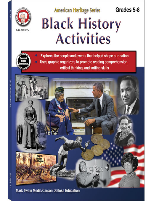 Title details for Black History Activities, Grades 5-8 by Cameron - Available